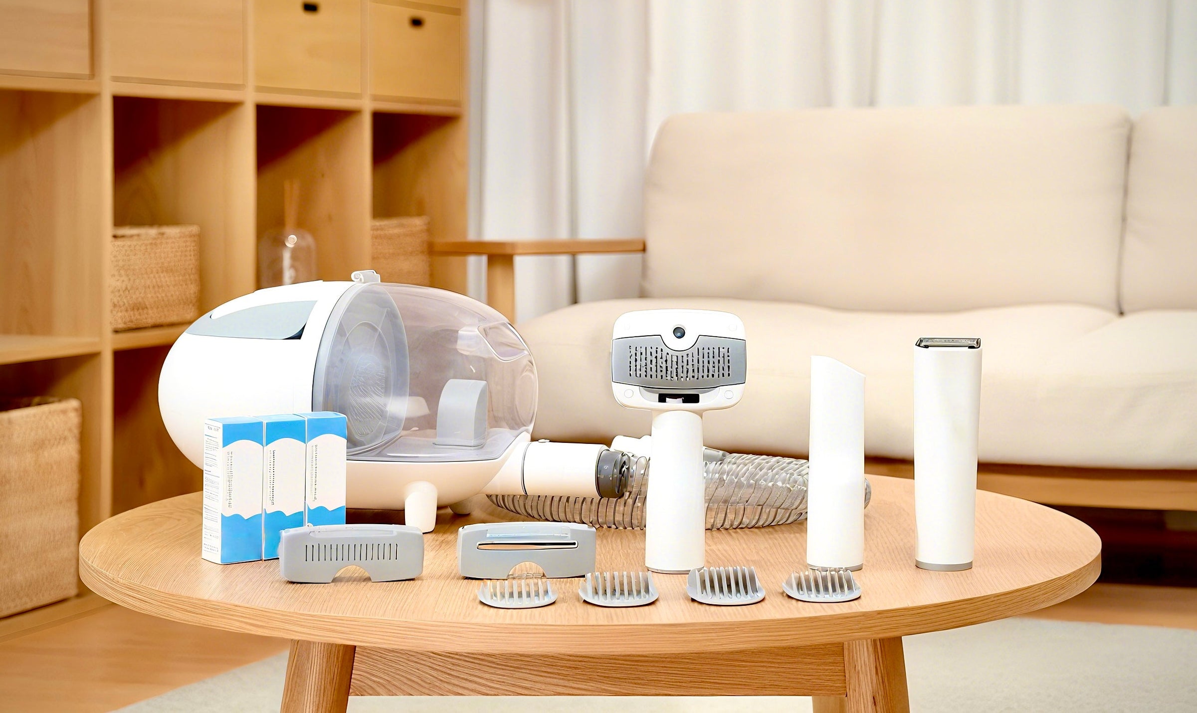 Pet Grooming Vacuum Kit