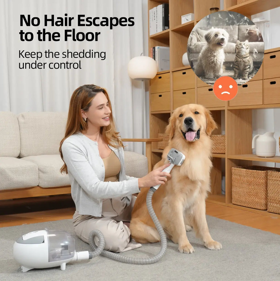 Aspirateur de toilettage pour animaux 6 en 1