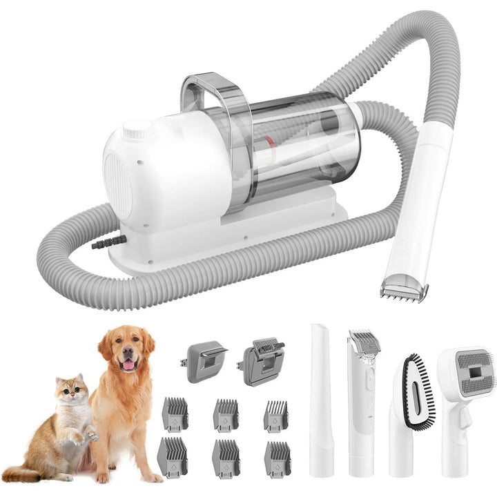 Pet Grooming Vacuum Kit for Dogs and Cats