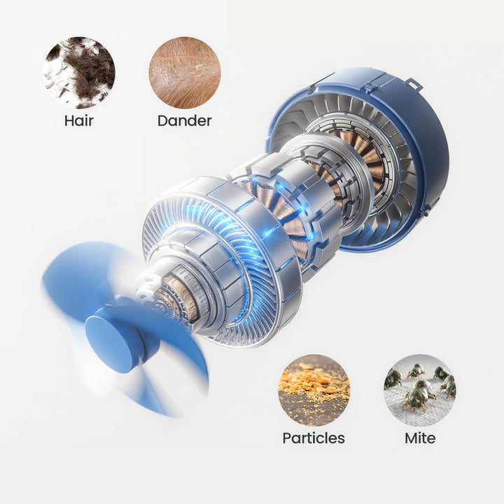 6-in-1 Pet Grooming Vacuum