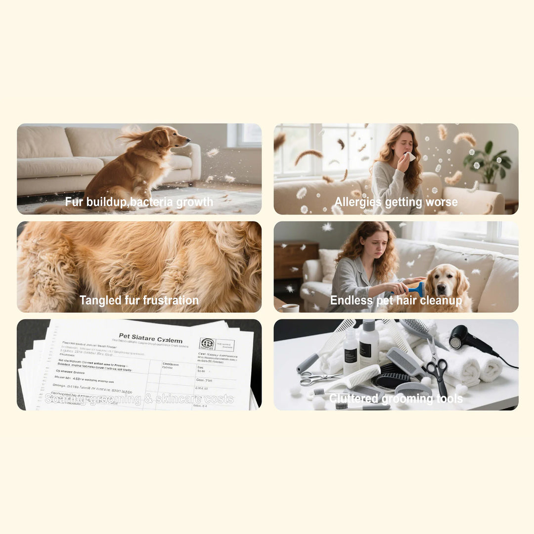 6-in-1 Pet Grooming Vacuum