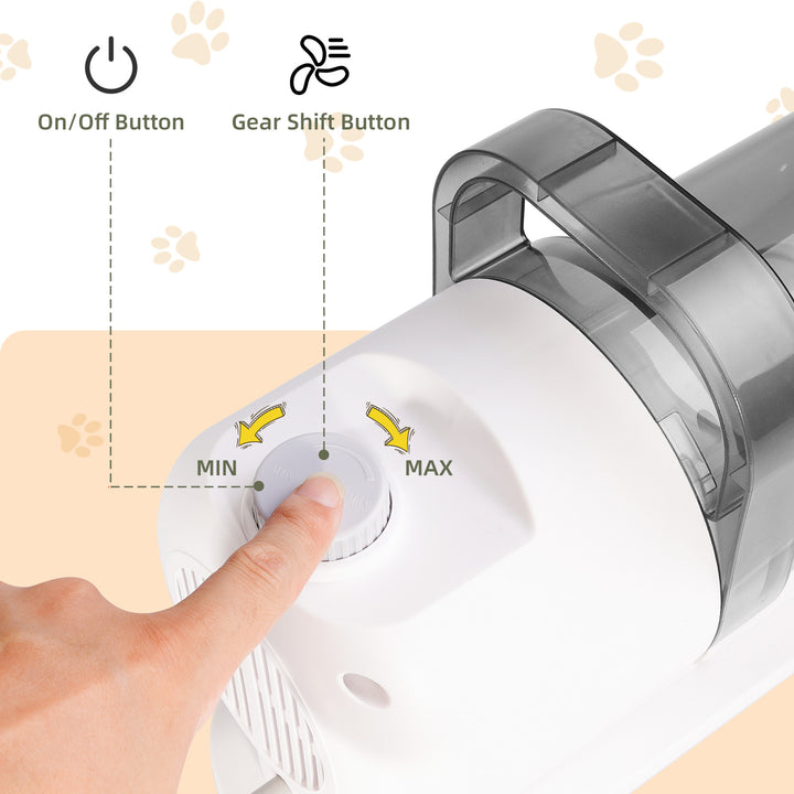 Pet Grooming Vacuum Kit for Dogs and Cats