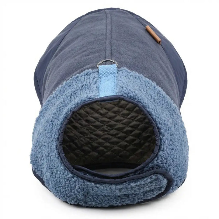 Sherpa Fleece Vest Hoodie Jacket