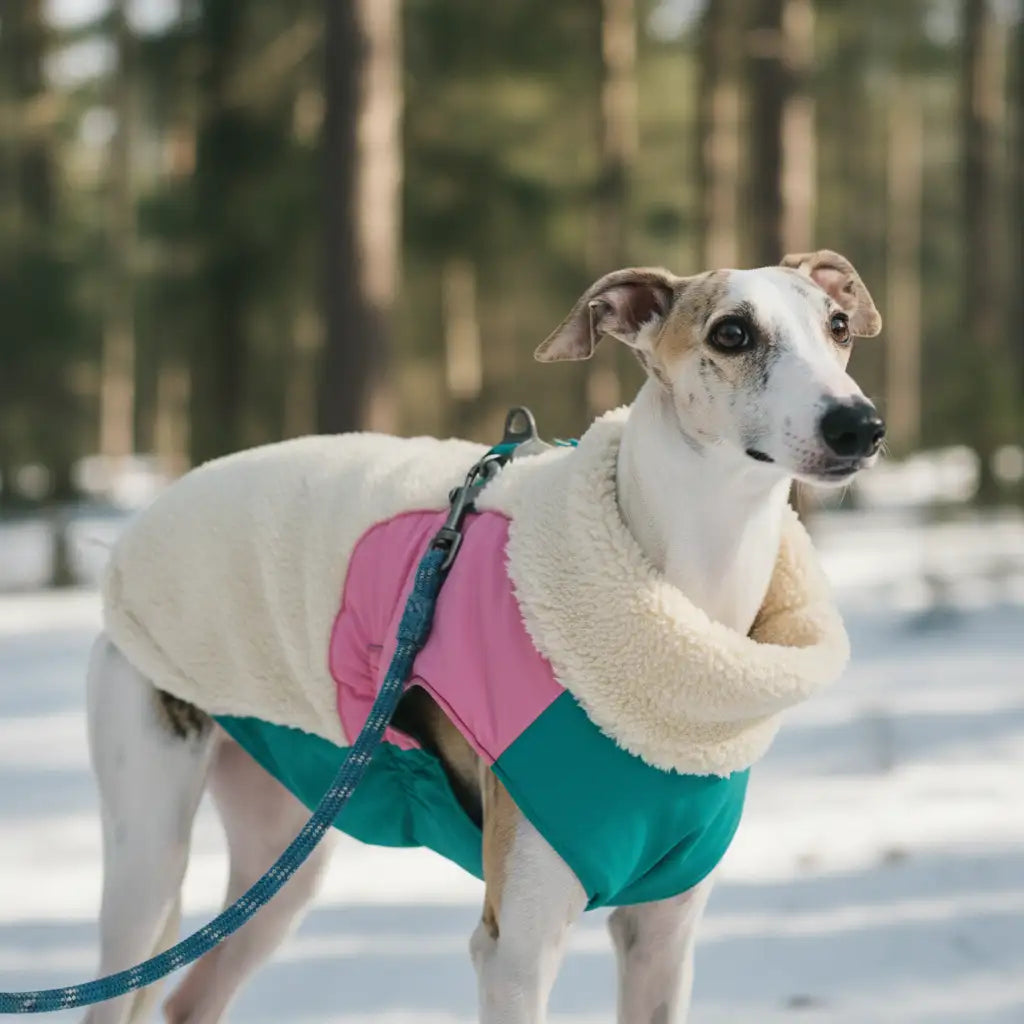 Warm Zipper Dog Coat Winter Jacket for Medium to Large Dogs