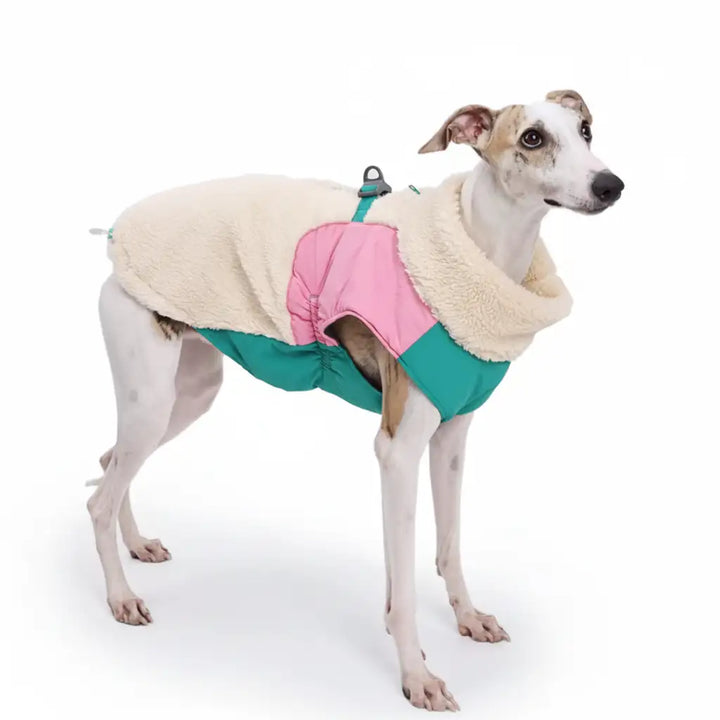 Warm Zipper Dog Coat Winter Jacket for Medium to Large Dogs