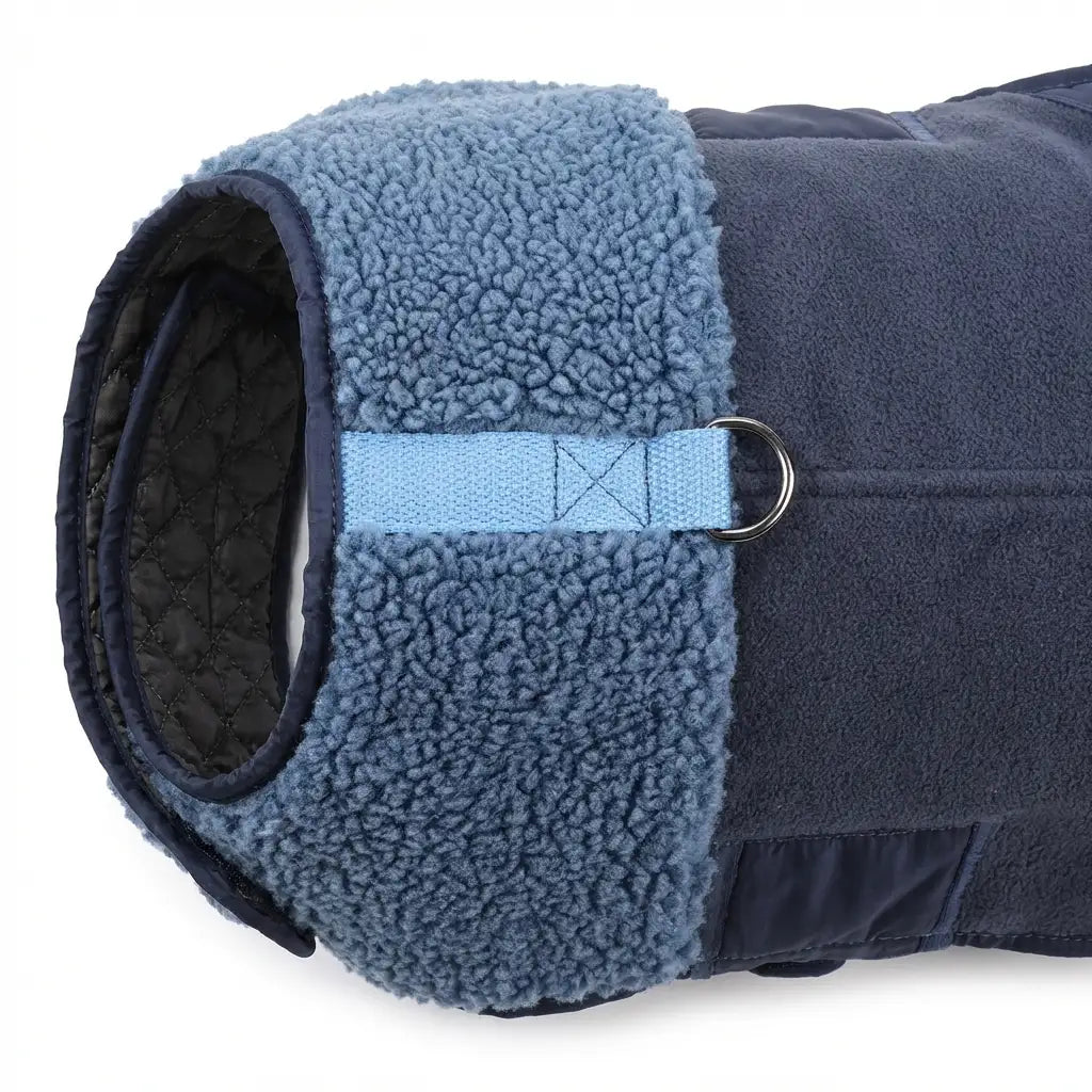 Sherpa Fleece Vest Hoodie Jacket