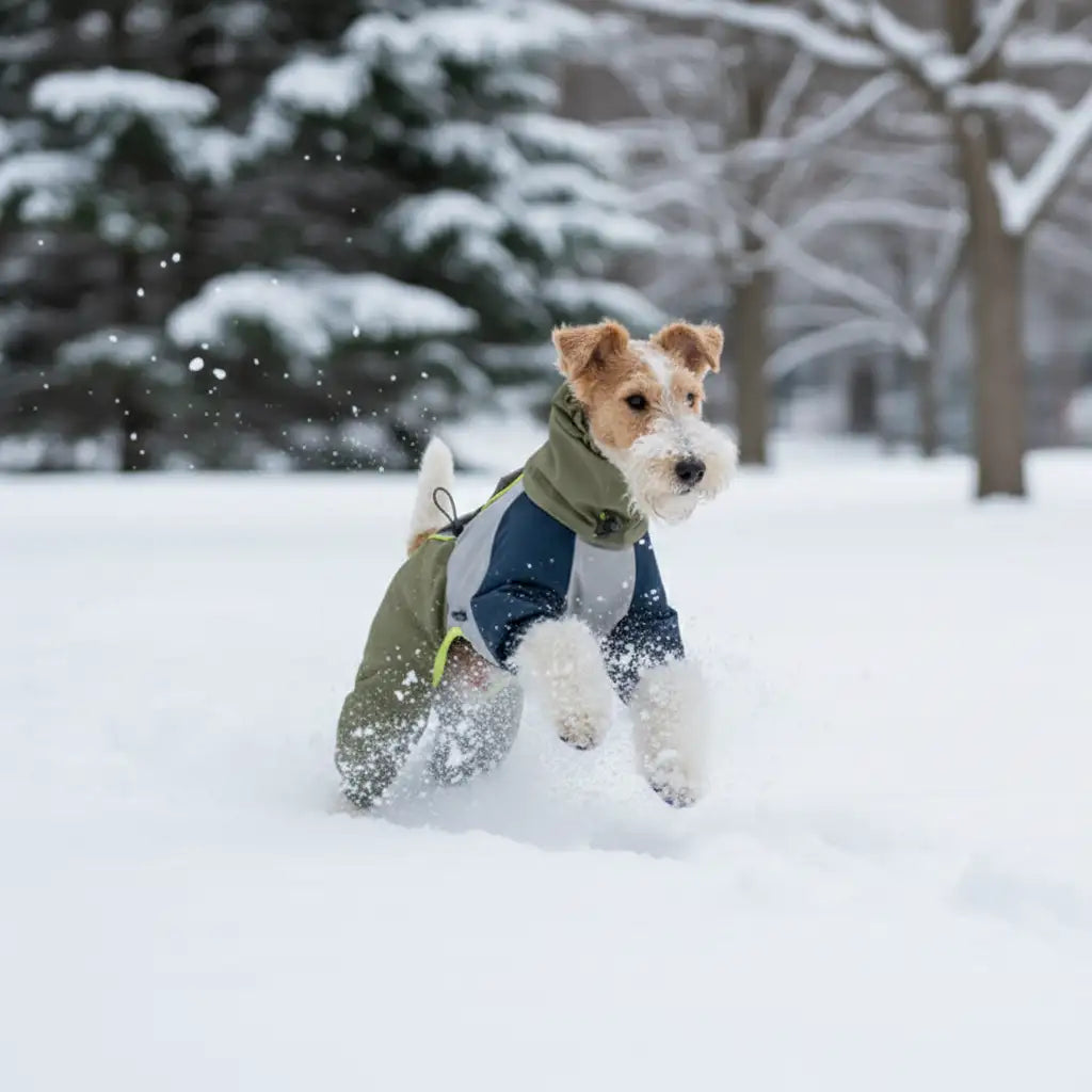 GoFurly Premium Winter Dog Parka | Cold Weather Protection