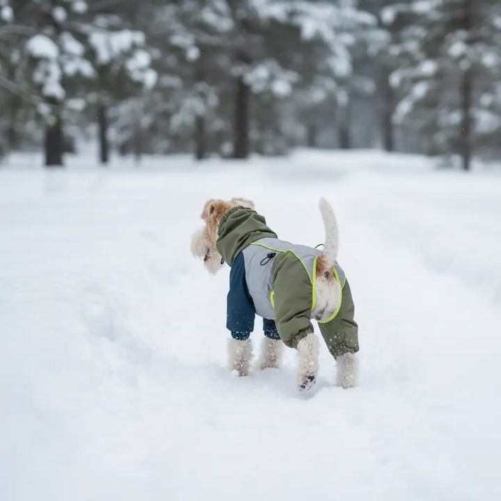 GoFurly Premium Winter Dog Parka | Cold Weather Protection